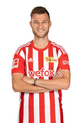 Robin Knoche; 1.FC Union Berlin FCU Fußball Fussball Bundesliga Herren DFL Porträttermin Saison 2022 2023 02.08.2022 Kader, Porträt, Vorstellung, Präsentation, Pressetermin, GER