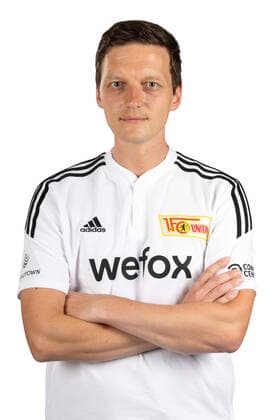 Arzt Clemens Gwinner; 1.FC Union Berlin FCU Fußball Fussball Bundesliga Herren DFL Porträttermin Saison 2022 2023 02.08.2022 Kader, Porträt, Vorstellung, Präsentation, Pressetermin, GER
