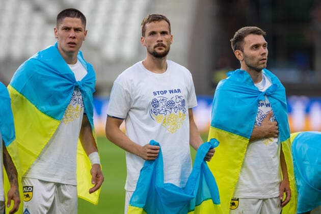 Sport Themen der Woche KW31 Sport Bilder des Tages LODZ 03.08.2022 MECZ III RUNDA ELIMINACYJNA LIGA MISTRZOW SEZON 2022 23: DYNAMO KIJOW - SK STURM GRAZ UEFA CHAMPIONS LEAGUE QUALIFYING THIRD ROUND FIRST MATCH FC DYNAMO KYIV - SK STURM GRAZ TOMASZ KEDZIORA FOT. MICHAL CHWIEDUK FOKUSMEDIA.COM.PL NEWSPIX.PL --- Newspix.pl POLAND OUT!  220803CHW004
