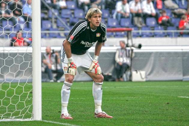 Aus 1. BL. Saison 2007 08 Hannover 96 - Bayer Leverkusen 0:3 am 23.09.2007. Im Foto: Bayer 04 TW Rene Adler