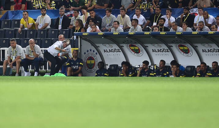 Fußball, EL-Quali, Fenerbahce Istanbul - 1. FC Slovacko Uherske Hradiste of Fenerbahce SK and FC Slovacko during the UEFA Europa League Third Qualifying Round first Leg match between Fenerbahce SK and FC Slovacko at Ulker Stadium in Istanbul Turkey on August 04 , 2022. ( Photo by Seskimphoto ) 