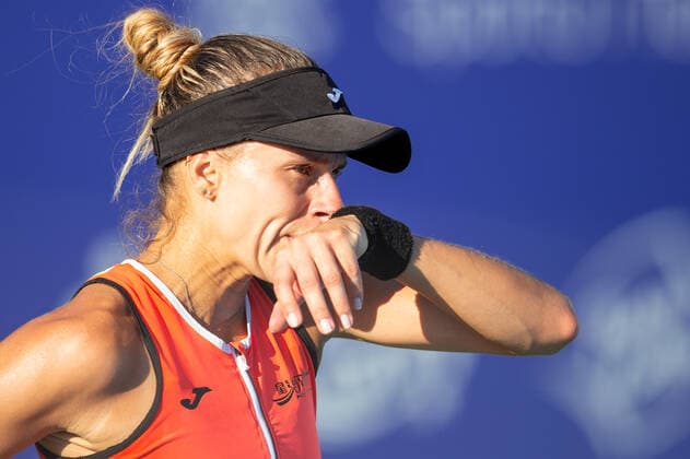 Polish Open - ITF Women s World Tennis Tour Magda Linette (POL) during the ITF Women s World Tennis Tour in Kozerki, Poland, on August 4, 2022. Kozerki Poland  Copyright: xFotoxOlimpikx originalFilename:jastrzebowski-polishop220804_np8LO.jpg