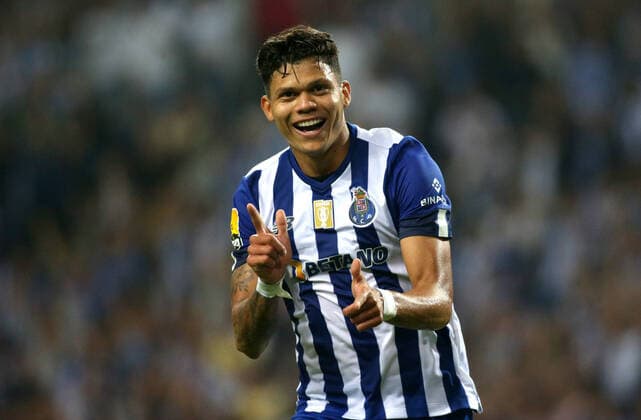 PORTO, PORTUGAL - AUGUST 06: Evanilson of FC Porto celebrates after scoring his 2nd Goal ,during the Liga Portugal Bwin match between FC Porto and CS Maritimo at Estadio do Dragao on August 6, 2022 in Porto, Portugal. SPO 