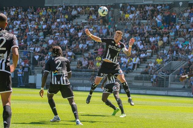 Pierrick Capelle (ANGERS SCO) FOOTBALL : Angers SCO vs FC Nantes - Ligue 1 - JournÃ e 1- 07 08 2022 BaptisteAutissier Panoramic 