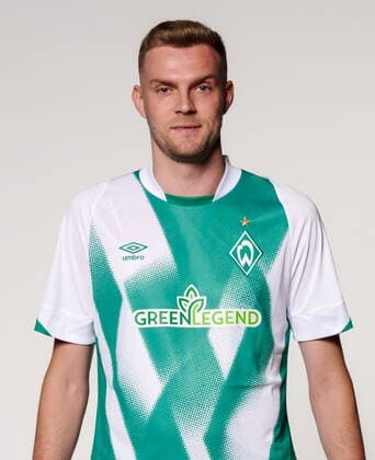 offizieller Portraittermin SV Werder Bremen 2022 2023 Marvin Ducksch (SV Werder Bremen 07); 20.06.2022, wohninvest Weserstadion, Bremen, offizieller Portraittermin SV Werder Bremen 2022 2023 im Bild picture shows