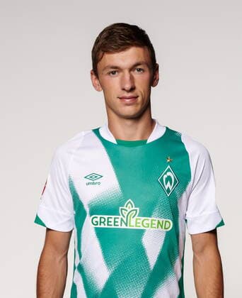 offizieller Portraittermin SV Werder Bremen 2022 2023 Benjamin Goller (Werder Bremen 17); 20.06.2022, wohninvest Weserstadion, Bremen, offizieller Portraittermin SV Werder Bremen 2022 2023 im Bild picture shows