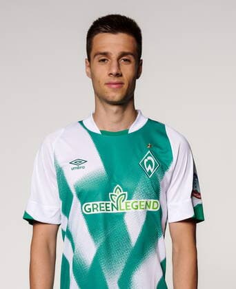 offizieller Portraittermin SV Werder Bremen 2022 2023 Ilia Gruev (Werder Bremen 28); 20.06.2022, wohninvest Weserstadion, Bremen, offizieller Portraittermin SV Werder Bremen 2022 2023 im Bild picture shows