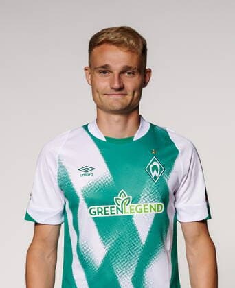 offizieller Portraittermin SV Werder Bremen 2022 2023 Amos Pieper (Werder Bremen 05); 20.06.2022, wohninvest Weserstadion, Bremen, offizieller Portraittermin SV Werder Bremen 2022 2023 im Bild picture shows