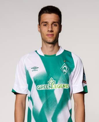 offizieller Portraittermin SV Werder Bremen 2022 2023 Ilia Gruev (Werder Bremen 28); 20.06.2022, wohninvest Weserstadion, Bremen, offizieller Portraittermin SV Werder Bremen 2022 2023 im Bild picture shows