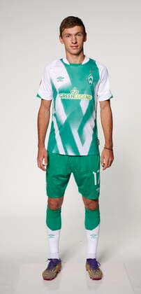 offizieller Portraittermin SV Werder Bremen 2022 2023 Benjamin Goller (Werder Bremen 17); 20.06.2022, wohninvest Weserstadion, Bremen, offizieller Portraittermin SV Werder Bremen 2022 2023 im Bild picture shows