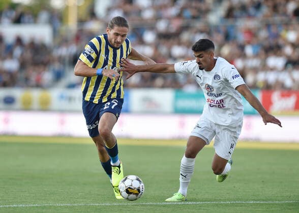 +++CAPTION CORRECTION+++Slovacko ties with Fenerbahce 1-1 in European League in Uherske Hradiste, Czech Republic, August 11, 2022. (CTKxPhoto DaliborxGluck CTKPhotoP2022081107003  dg006