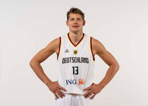 EuroBasket 2022, DBB - Kader Basketball Köln 08.08.2022 Deutsche Basketball Nationalmannschaft Herren Männer Kader für die Eurobasket 2022 Europameisterschaft Moritz Wagner (Deutschland, No.13)