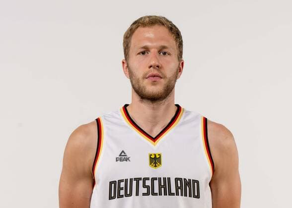 Basketball Köln 08.08.2022 Deutsche Basketball Nationalmannschaft Herren Männer Kader für die Eurobasket 2022 Europameisterschaft Christian Sengfelder (Deutschland, No.43)
