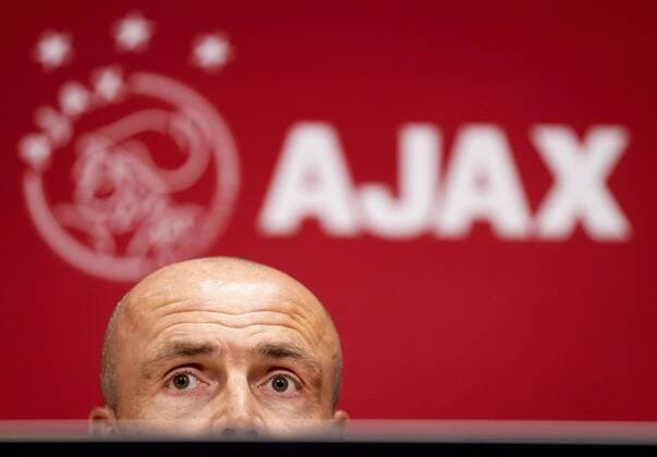 Sport Bilder des Tages AMSTERDAM - Trainer Alfred Schreuder during the Ajax press conference, PK, Pressekonferenz in the run-up to the Eredivisie match against FC Groningen. KOEN VAN WEEL xVIxANPxSportx xxANPxIVx