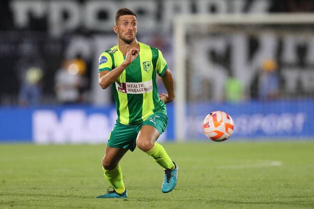 PARTIZAN vs AEK LARNACA OIER Ojer fudbaler AEK Larnaka na utakmici kvalifikacija za UEFA Ligu Evropa protiv Partizana na stadionu Partizana, Beograd 11.08.2022. godine Foto: Fudbal, Partizan, UEFA Liga Evropa, AEK Larnaka, KvalifikacijeFOOTBALL, UEFA EUROPA LEAGUE, PARTIZAN, AEK LARNACA, QUALIFICATIONS Belgrade Partizan stadium Serbia Copyright: xMarkoxMetlas xMNxPressx