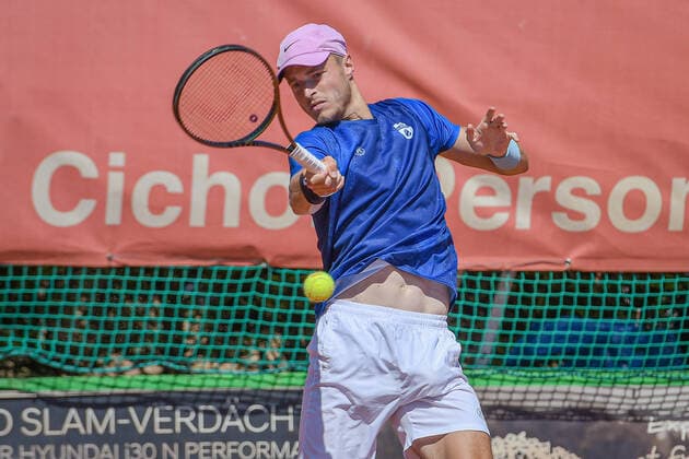 Rudolf Molleker GER (TC Bredeney 1) 12.08.2022 ¢ Tennis Bundesliga ¢ Badwerk Gladbacher HTC 1 vs TC Bredeney 1