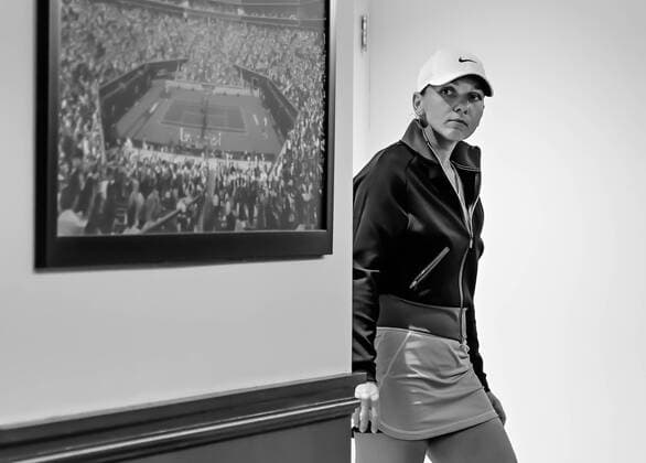 August 11, 2022, TORONTO, CANADA: Simona Halep of Romania before the third round of the 2022 National Bank Open WTA, Tennis Damen 1000 tennis tournament against Jil Teichmann of Switzerland TORONTO CANADA - ZUMAa181 20220811_zaa_a181_109 Copyright: xRobxPrangex