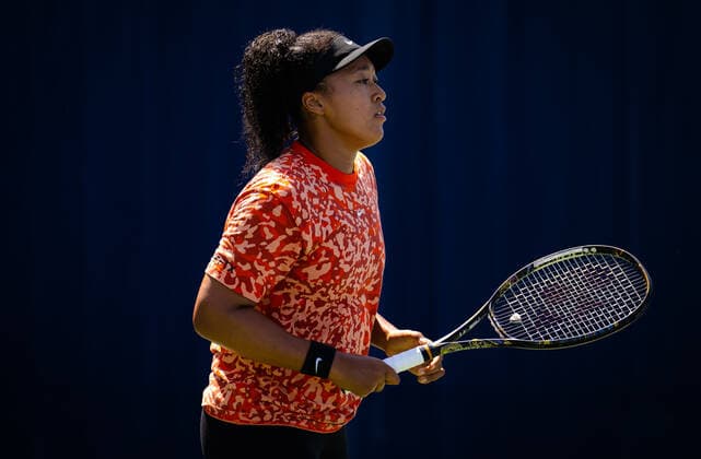 August 13, 2022, CINCINNATI, UNITED STATES: Naomi Osaka of Japan during practice ahead of the 2022 Western & Southern Open WTA, Tennis Damen 1000 tennis tournament CINCINNATI UNITED STATES - ZUMAa181 20220813_zaa_a181_023 Copyright: xRobxPrangex