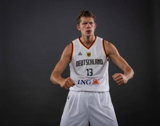 EuroBasket 2022, DBB - Kader Basketball Köln 08.08.2022 Deutsche Basketball Nationalmannschaft Herren Männer Kader für die Eurobasket 2022 Moritz Wagner (Deutschland, No.13)