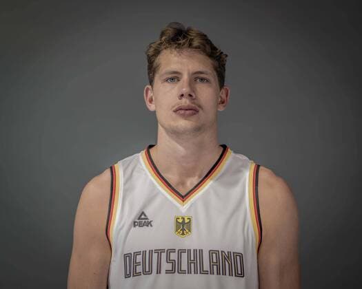 Basketball Köln 08.08.2022 Deutsche Basketball Nationalmannschaft Herren Männer Kader für die Eurobasket 2022 Moritz Wagner (Deutschland, No.13)