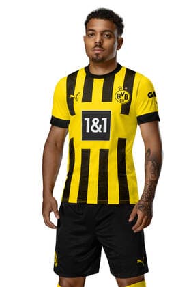 Donyell Malen; Borussia Dortmund; 1.BL, Porträttermin 2022 2023, Foto: BVB Simoes via TEAM2sportphoto Portraets Borussia Dortmund 2022_2023