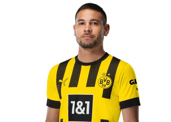 Raphael Guerreiro; Borussia Dortmund; 1.BL, Porträttermin 2022 2023, Foto: BVB Simoes via TEAM2sportphoto Portraets Borussia Dortmund 2022_2023