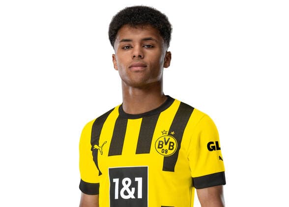 Karim Adeyemi; Borussia Dortmund; 1.BL, Porträttermin 2022 2023, Foto: BVB Simoes via TEAM2sportphoto Portraets Borussia Dortmund 2022_2023