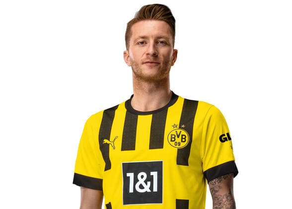 Marco Reus; Borussia Dortmund; 1.BL, Porträttermin 2022 2023, Foto: BVB Simoes via TEAM2sportphoto Portraets Borussia Dortmund 2022_2023