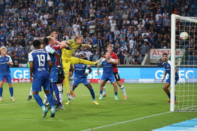 Sport Themen der Woche KW33 Sport Bilder des Tages 19.08.2022, xgox, Fussball 2.Bundesliga, 1.FC Magdeburg - Hannover 96 emspor, v.l. Tor zum 0:2 durch Luka Krajnc (Hannover, 32) (DFL DFB REGULATIONS PROHIBIT ANY USE OF PHOTOGRAPHS as IMAGE SEQUENCES and or QUASI-VIDEO) Magdeburg *** 19 08 2022, xgox, football 2 Bundesliga, 1 FC Magdeburg Hannover 96 emspor, v l goal to 0 2 by Luka Krajnc Hannover, 32 DFL DFB REGULATES PROHIBIT ANY USE OF PHOTOGRAPHS as IMAGE SEQUENCES and or QUASI VIDEO Magdeburg