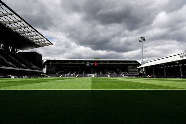 20th August 2022; Craven Cottage, Fulham, London, England; Premier League football, Fulham versus Brentford: General view of Craven Cottage and pitch  ActionPlus12419336 JohnxPatrickxFletcher