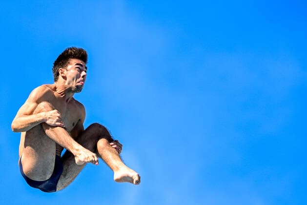 Sport Themen der Woche KW33 TIMBRETTI GUGIU Eduard ITA ITALY 10m Platform Men Preliminary Diving Roma, 21 8 2022 Stadio del Nuoto XXVI LEN European Championships Roma 2022 Photo Diego Montano Deepbluemedia Insidefoto diegoxmontano