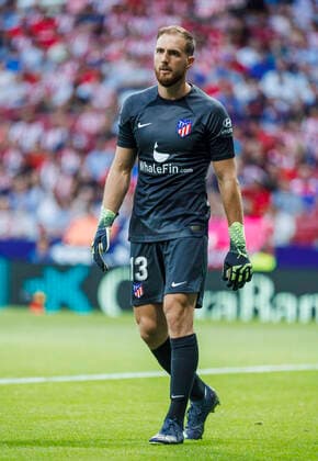August 21, 2022, Madrid, Spain: Jan Oblak of Atletico de Madrid during the La Liga match between Atletico de Madrid and Villarreal CF at Wanda Metropolitano Stadium in Madrid, Spain. Madrid Spain - ZUMAd159 20220821_zia_d159_033 Copyright: xPabloxGarciax