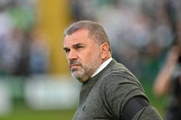 Celtic v Heart of Midlothian Cinch Scottish Premiership 21 08 2022. Celtic manager Ange Postecoglou during the Cinch Scottish Premiership match between Celtic and Heart of Midlothian at Celtic Park, Glasgow, Scotland on 21 August 2022. Editorial use only , Copyright: xMalcolmxMackenziex PSI-15769-0095