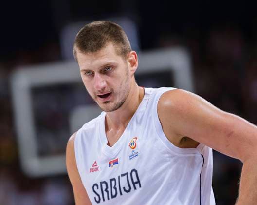 Nikola Jokic (SRB) 20.08.22, Hamburg, Deutschland vs. Serbien, FIBA, DBB, Basketball Supercup 2022 Â