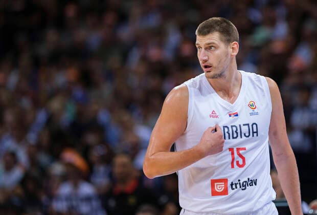 Nikola Jokic (SRB) 20.08.22, Hamburg, Deutschland vs. Serbien, FIBA, DBB, Basketball Supercup 2022 Â