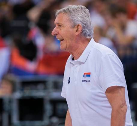 Head Coach Svetislav Pesic (SRB) 20.08.22, Hamburg, Deutschland vs. Serbien, FIBA, DBB, Basketball Supercup 2022 Â