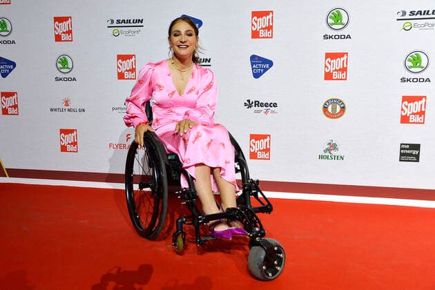 Kristina Vogel bei der Verleihung vom Bild Award am 22.08.2022 in Hamburg Sport Bild Award 2022 Verleihung in Hamburg
