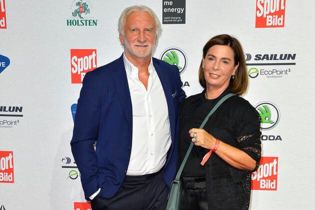 Rudi Völler und seine Ehefrau Sabrina Völler bei der Verleihung vom Bild Award am 22.08.2022 in Hamburg Sport Bild Award 2022 Verleihung in Hamburg