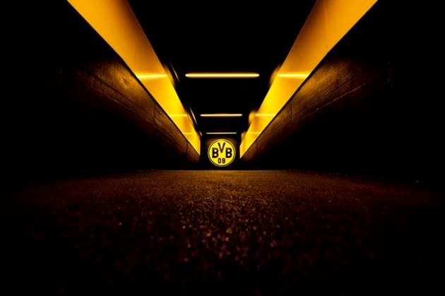 Sport Bilder des Tages Fußball: 1. Bundesliga, Rundgang mit dem Organisations-Chef von Borussia Dortmund, Dr. Christian Hockenjos, durch den Signal-Iduna-Park. Copyright: xDavidxInderliedx