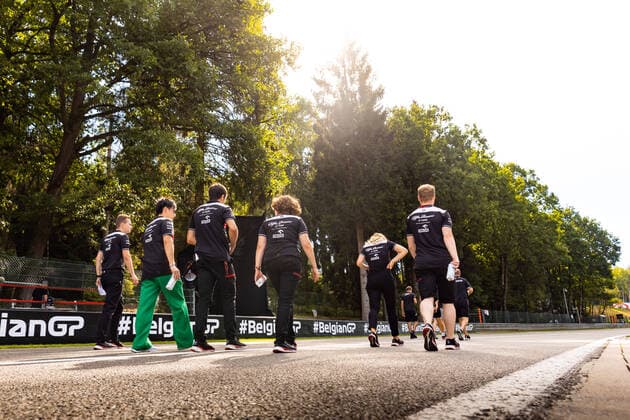 ZHOU Guanyu (chi), Alfa Romeo F1 Team ORLEN C42, portrait trackwalk during the Formula 1 Rolex Belgian Grand Prix 2022, 14th round of the 2022 FIA Formula One World Championship, WM, Weltmeisterschaft from August 26 to 28, 2022 on the Circuit de Spa-Francorchamps, in Francorchamps, Belgium - F1 - BELGIAN GRAND PRIX 2022 DPPI Panoramic  00122033_AV6_8696