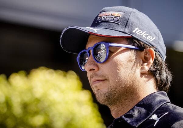 SPA - Sergio Perez (Red Bull Racing) arrives at the Spa-Francorchamps race track in the run-up to the Belgian Grand Prix. ANP SEM VAN DER WAL F1 Grand Prix of Belgium - Previews 2022 xVIxANPxSportx xxANPxIVx