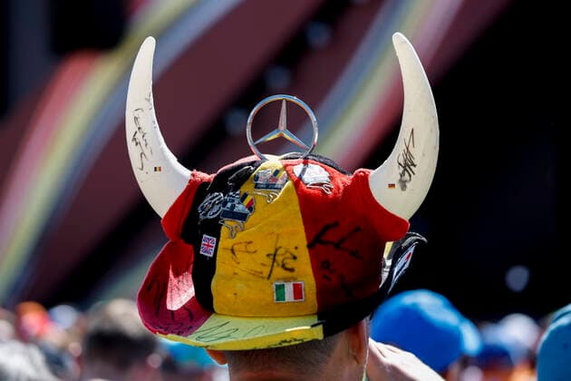 Fans, F1 Grand Prix of Belgium at Circuit de Spa-Francorchamps on August 25, 2022 in Spa-Francorchamps, Belgium. (Photo by HOCH ZWEI) Spa-Francorchamps Belgium