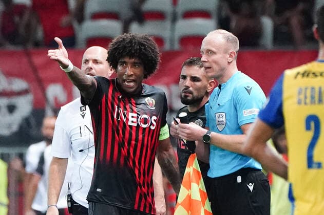 Dante (OGC Nice) FOOTBALL : OGC Nice vs Maccabi Tel Aviv - Barrage retour de confÃ rence Ligue - Nice - 25 08 2022 NorbertScanella Panoramic 