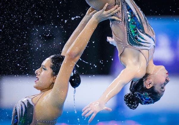 Sport Themen der Woche KW34 Sport Bilder des Tages Team Peru performs during the team free preliminary program at the World Junior Artistic Swimming Championship on August 25, 2022 in Quebec City, Canada. Noxthirdxpartyxsales  (196625540)