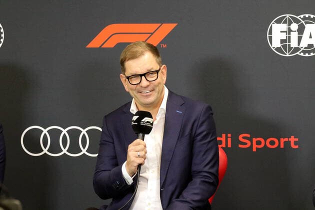 Formel1 Grosser Preis von Belgien 2022 Markus Duesmann(Audi Chef); Markus Duesmann (Audi) Chef verkuendet Forme1 Einstieg für 2026; Audi Formel 1 Einstieg 2026; Copyright: xBEAUTIFULxSPORTS Bernhardtx