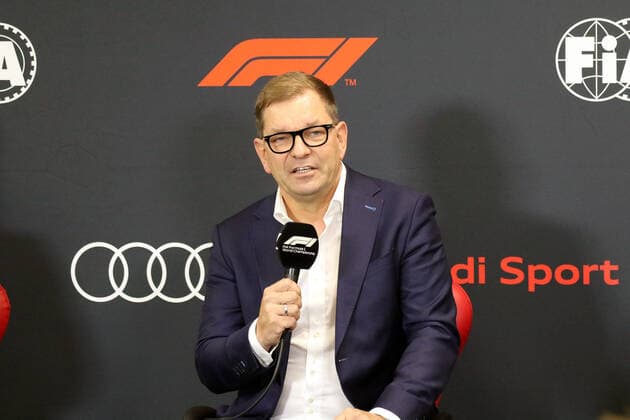 Formel1 Grosser Preis von Belgien 2022 Markus Duesmann(Audi Chef); Markus Duesmann (Audi) Chef verkuendet Forme1 Einstieg für 2026; Audi Formel 1 Einstieg 2026; Copyright: xBEAUTIFULxSPORTS Bernhardtx