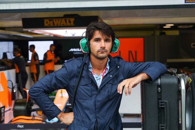 August 26, 2022, Francorchamps - SPA, Belgium: Francorchamps - SPA, Belgium, Circuit National de Francorchamps, August 26, 2022, Lorenzo Tolotta Leclerc - Charles Leclerc (MON) Ferrari F1-75 brother during FORMULA 1 ROLEX BELGIAN GRAND PRIX 2022 FREE PRACTICE - Formula 1 Championship. Formula 1 Championship - FORMULA 1 ROLEX BELGIAN GRAND PRIX 2022 FREE PRACTICE, Francorchamps - SPA, Belgium - ZUMAl164 20220826_zsa_l164_052 Copyright: xAlessioxDexMarcox