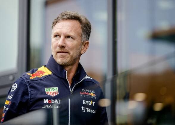 SPA - Christian Horner (Red Bull Racing) leading up to the 1st practice session ahead of the F1 Grand Prix of Belgium at the Circuit de Spa-Francorchamps on August 26, 2022 in SPA, Belgium. F1 Grand Prix of Belgium, Practice 1 2022 xVIxANPxSportx xxANPxIVx