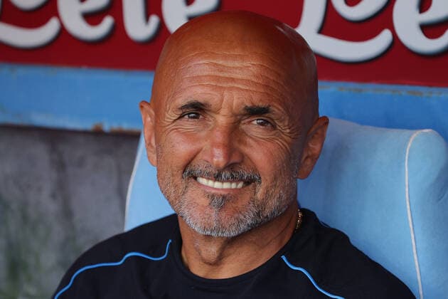 Luciano Spalletti coach of SSC Napoli prior to the football friendly match between SSC Napoli and SS Juve Stabia at Diego Armando Maradona stadium in Napoli (Italy), August 24th, 2022. Photo Cesare Purini Insidefoto cesarexpurini