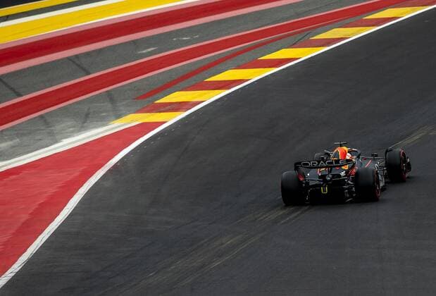 SPA - Max Verstappen (Oracle Red Bull Racing) during the 1st free practice session ahead of the F1 Grand Prix of Belgium at the Circuit de Spa-Francorchamps on August 26, 2022 in Spa, Belgium. REMKO DE WAAL F1 Grand Prix of Belgium, Practice 1 2022 xVIxANPxSportx xxANPxIVx